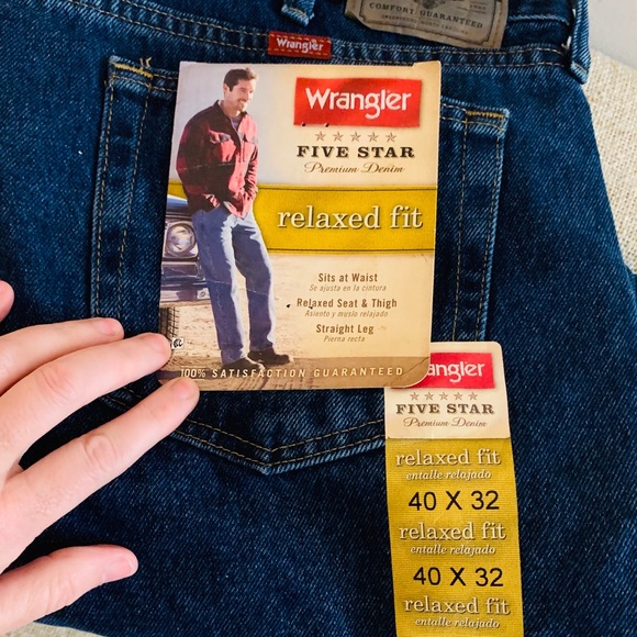 Wrangler jeans 40 x 32 Clearance